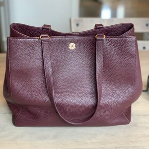 Dange Dover Allyn Tote large in Oxblood
